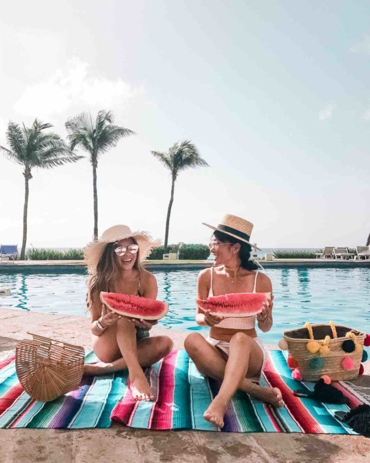 Пляжи Мексики девушки