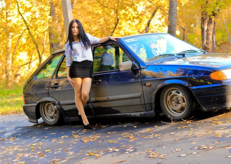 ВАЗ 2115 БПАН С девушкой