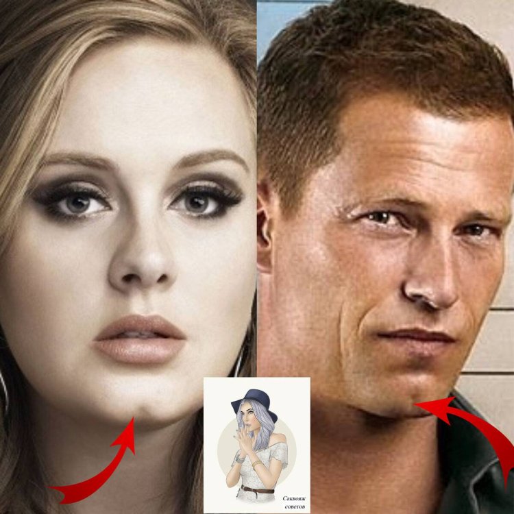 Ямка на подбородке у женщин