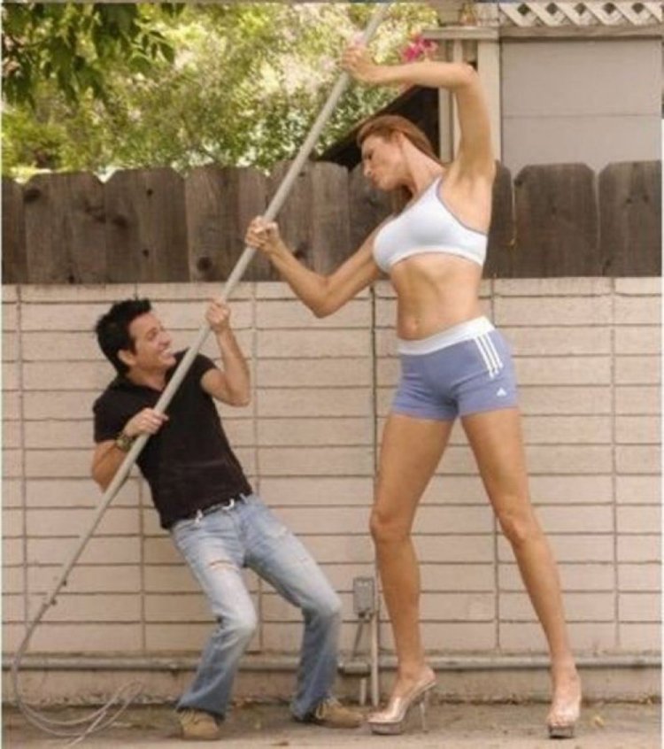 Высокие сильные женщины