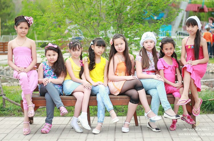 Казахстанские девочки 10 лет
