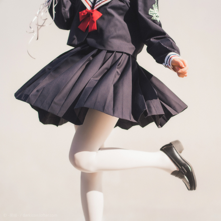 Юбка в японском стиле