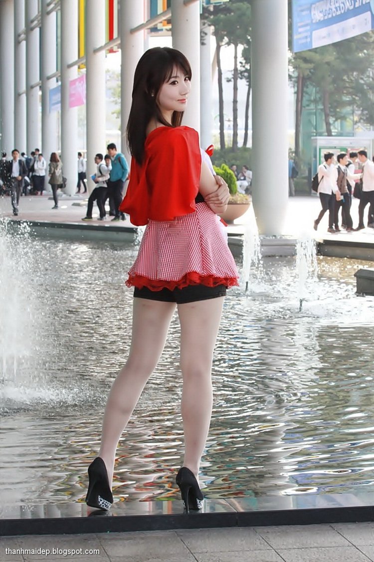 Азиатские девушки в колготках