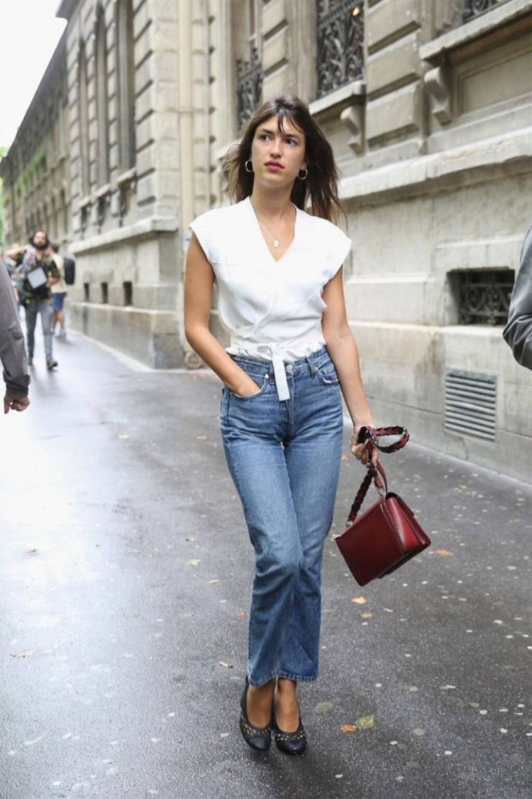 Жанна Дамас стрит стайл