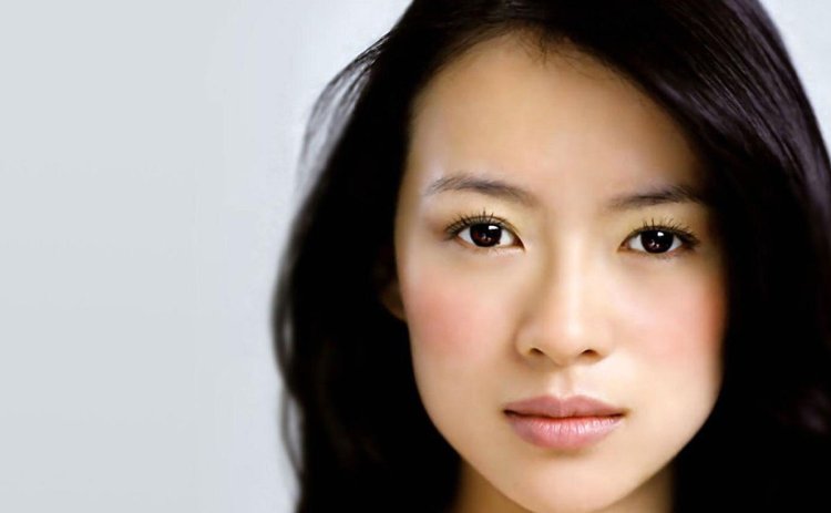 Лицо китаянки