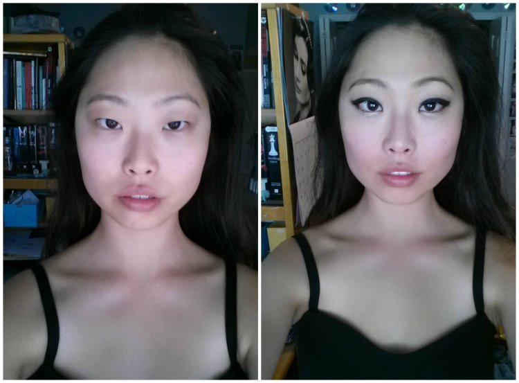 Китаянки без макияжа