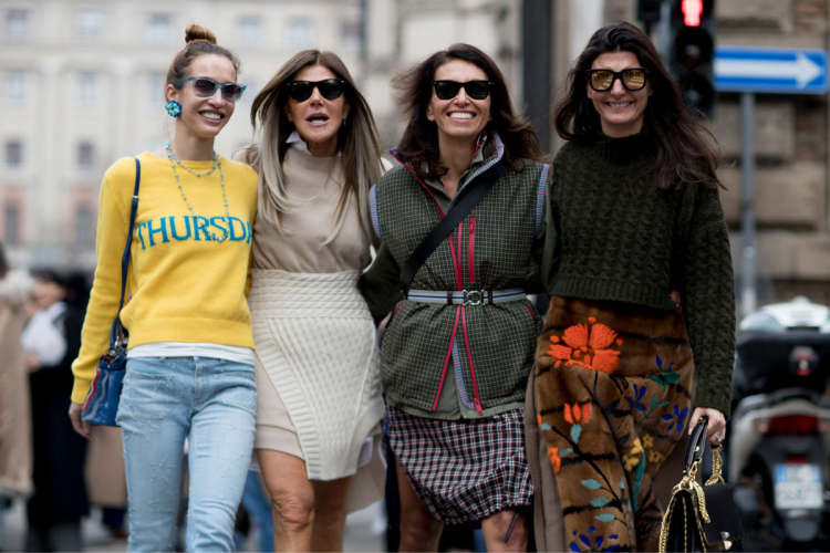 Мода на улицах Италии