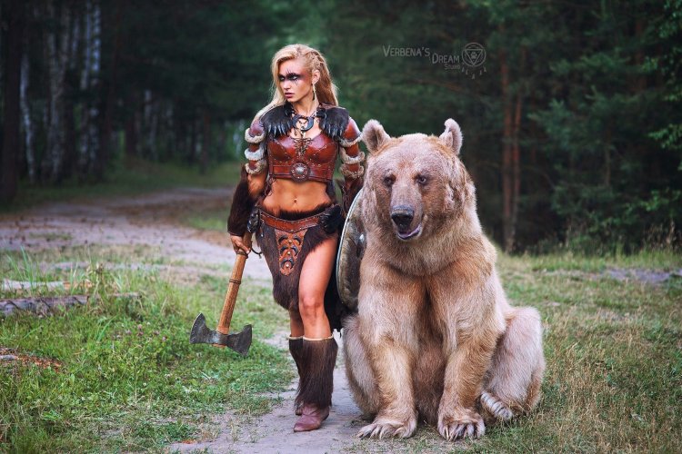 Дарья Лефлер медведь