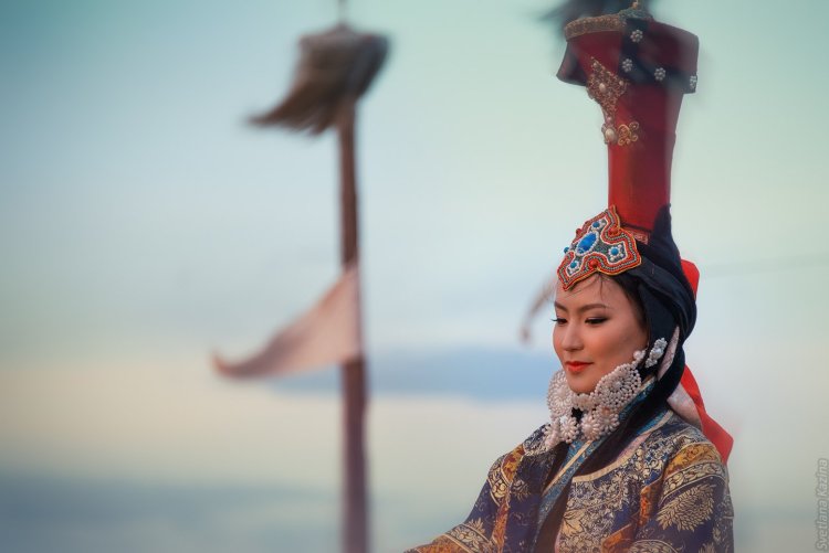 Национальный тувинский костюм Тува