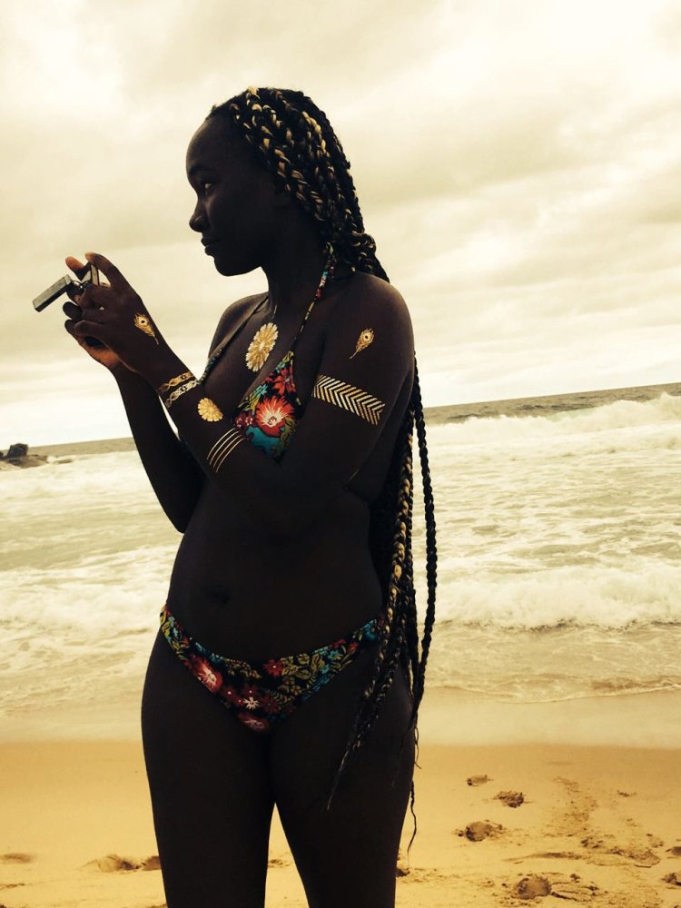 Африканка в чалме