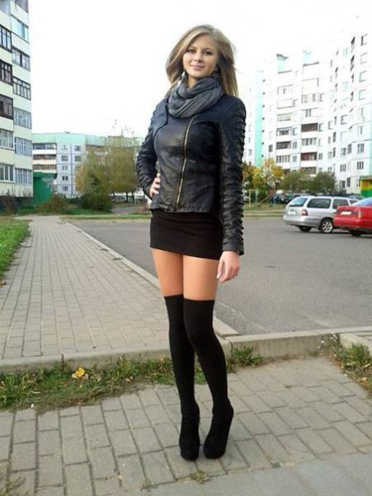 Русские девушки в мини