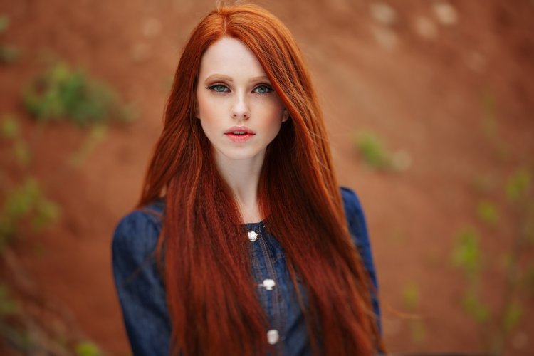 Екатерина Буракова рыжая модель