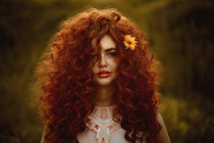 Рыжеволосая Катрин кюн