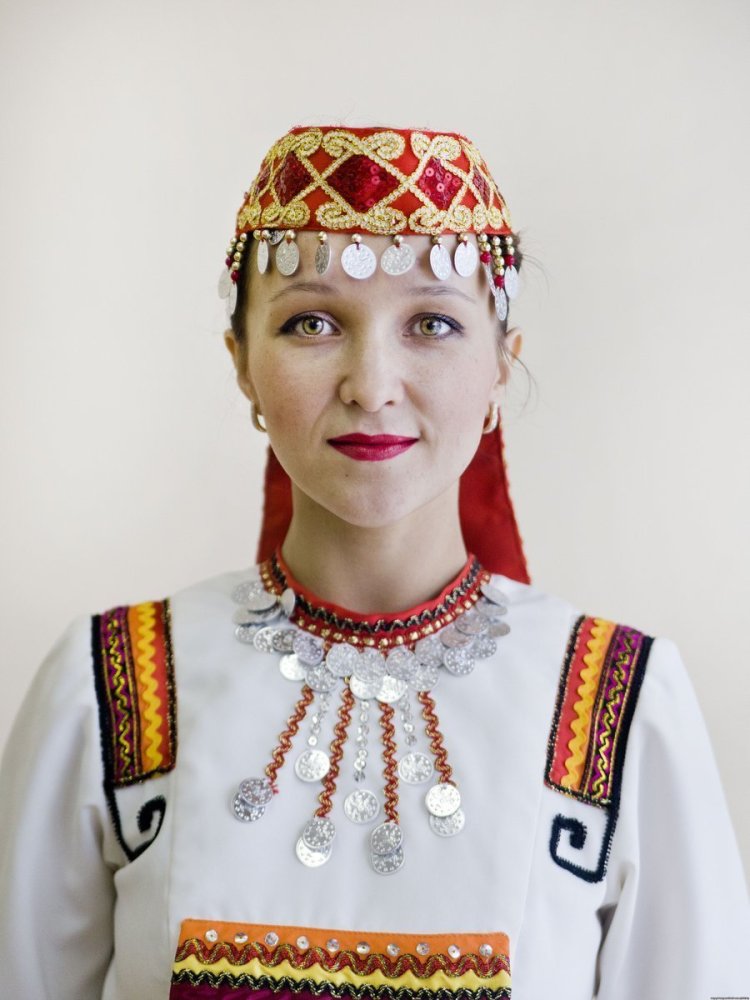 Чувашский костюм средненизовых чувашей