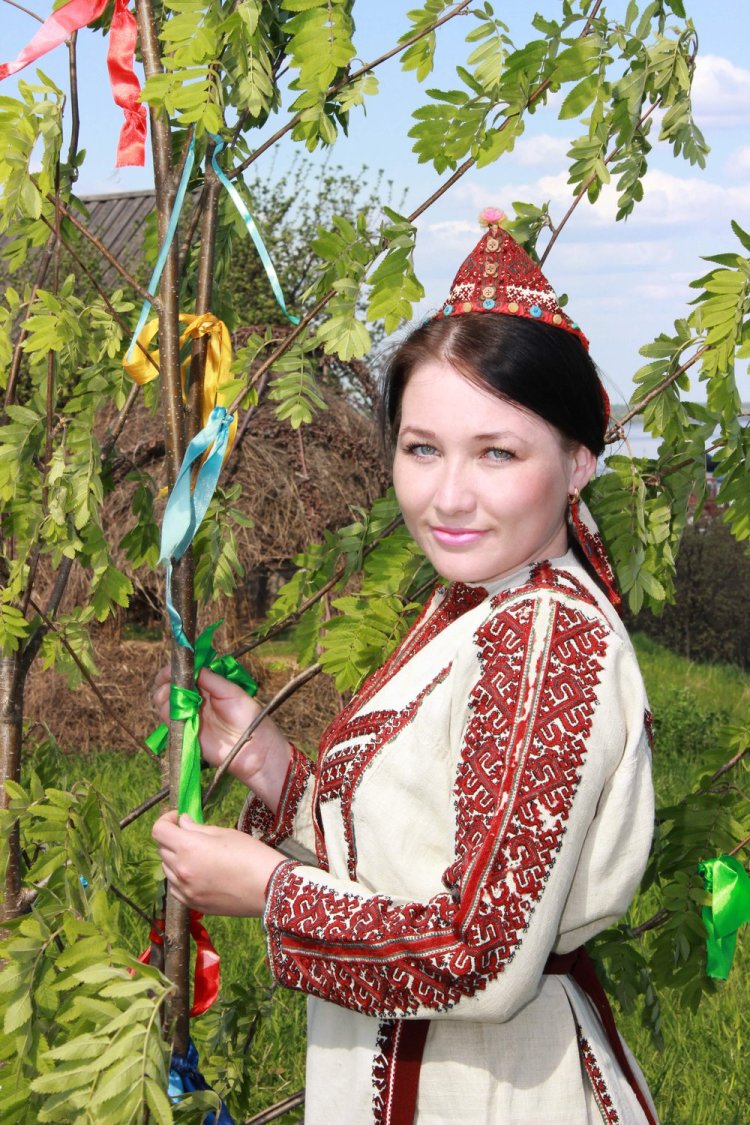 Шымакш Марийский головной убор