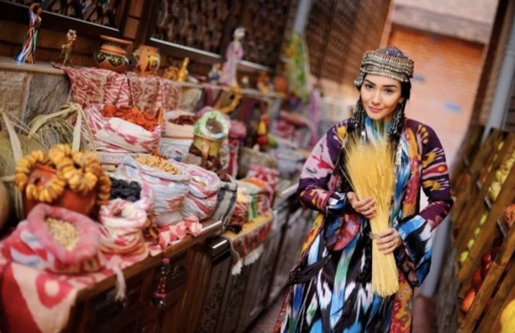 Восточные базары в Самарканде