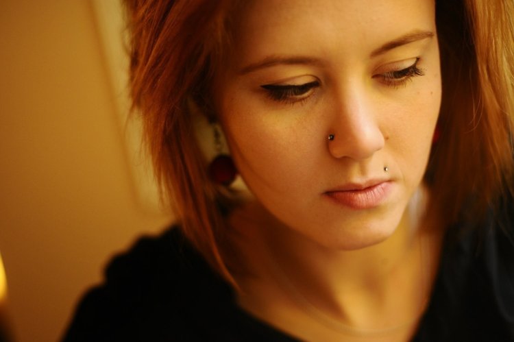 Рыжие с проколотым носом