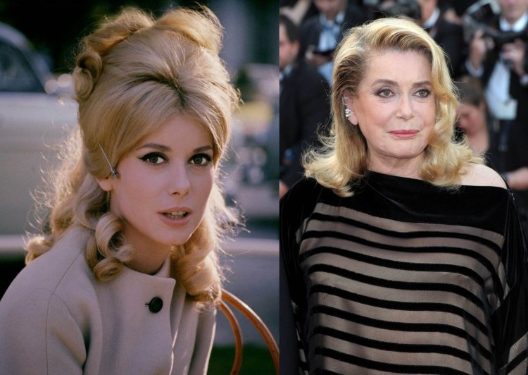 Катрин Денев в молодости