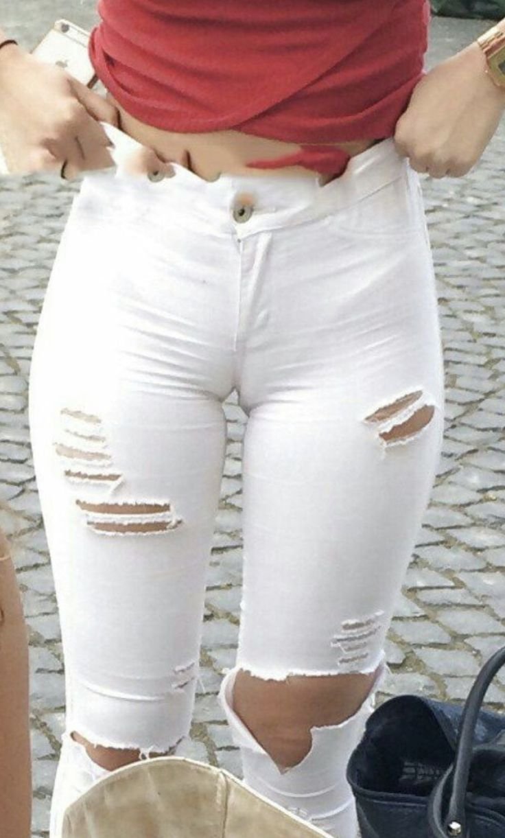 Белые брюки женские candid