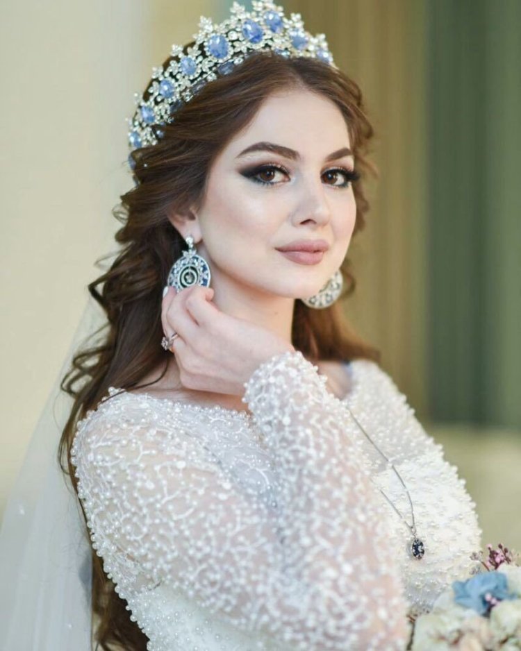 Чеченские Свадебные прически