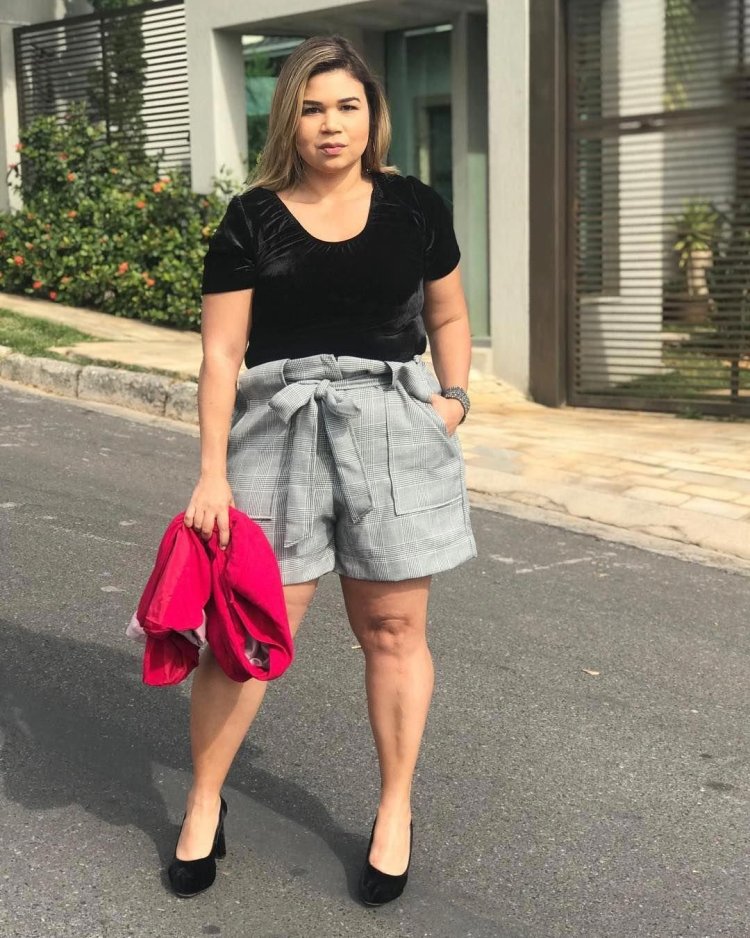 Шорты для полных девушек маленького роста