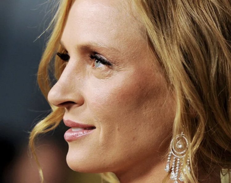 Ума Турман горбинка на носу