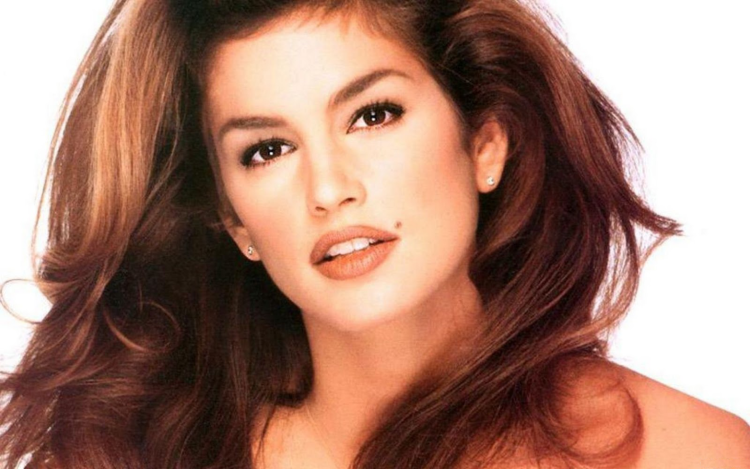 Синди Кроуфорд родинка