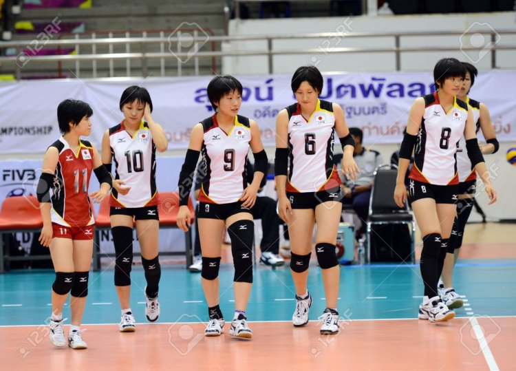 Японские волейболистки рост