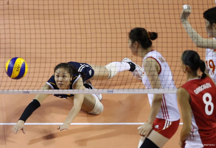 Японские волейболистки