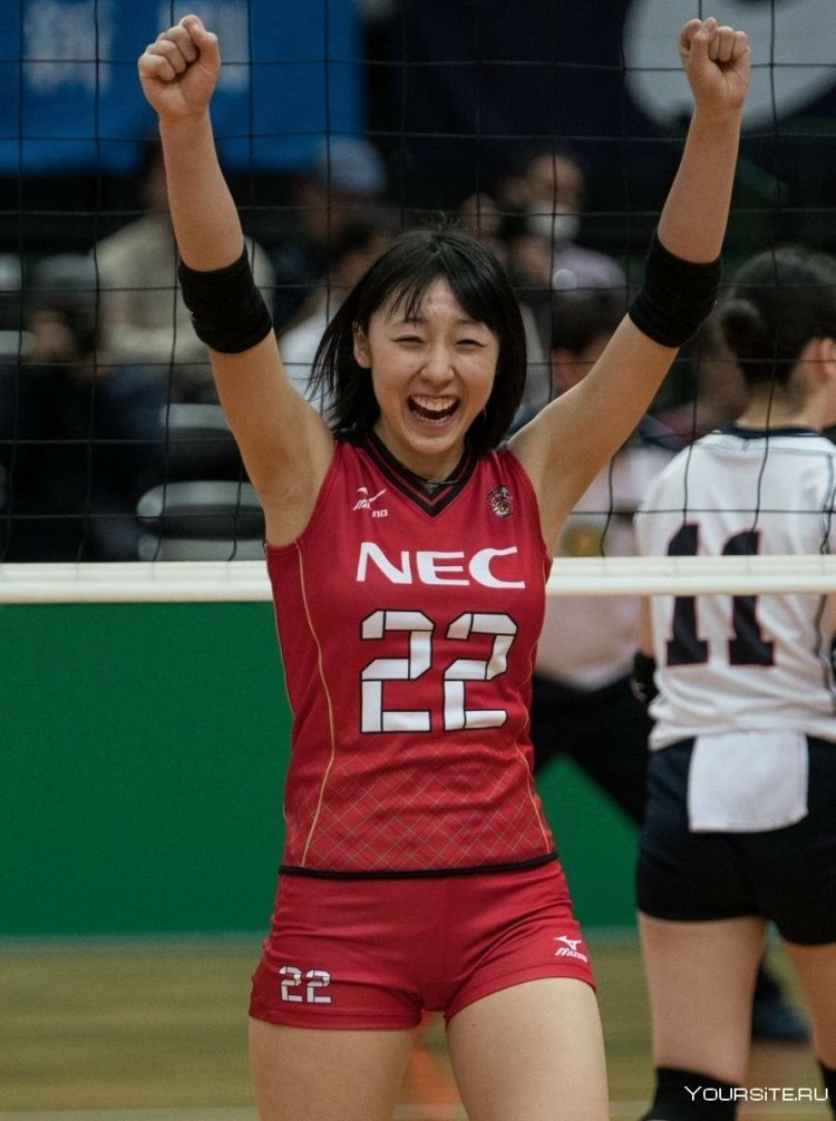 Азиатки волейболистки