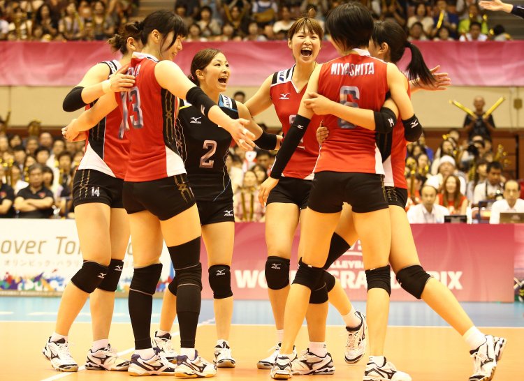 Волейболистки Японии