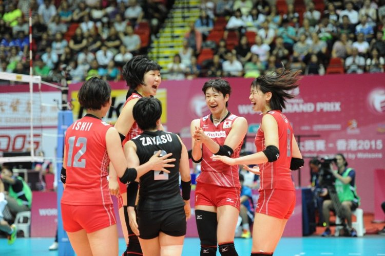 Волейболистки Японии