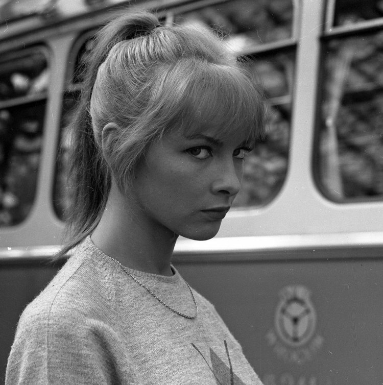 Барбара Брыльска в молодости