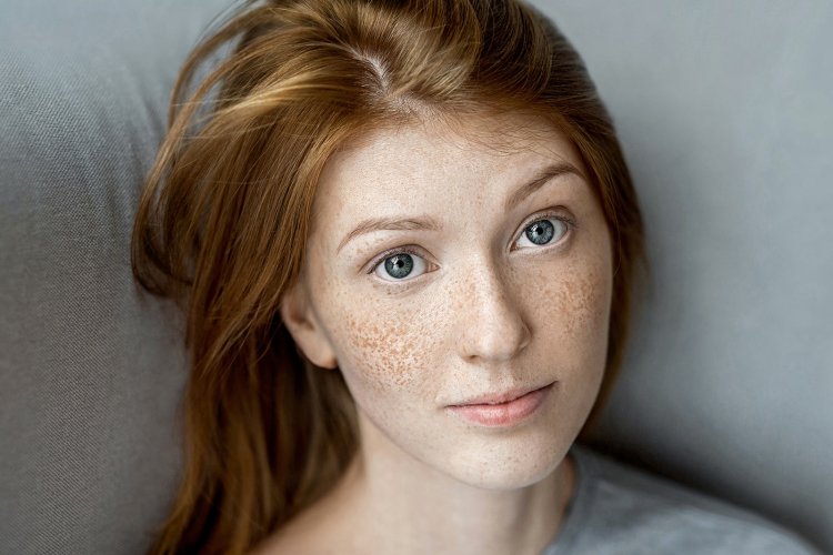 Имитация веснушек