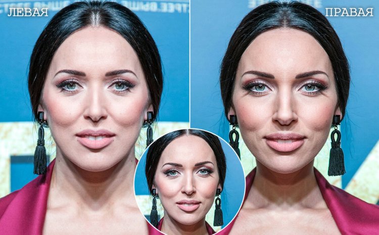 Асимметричный макияж глаз