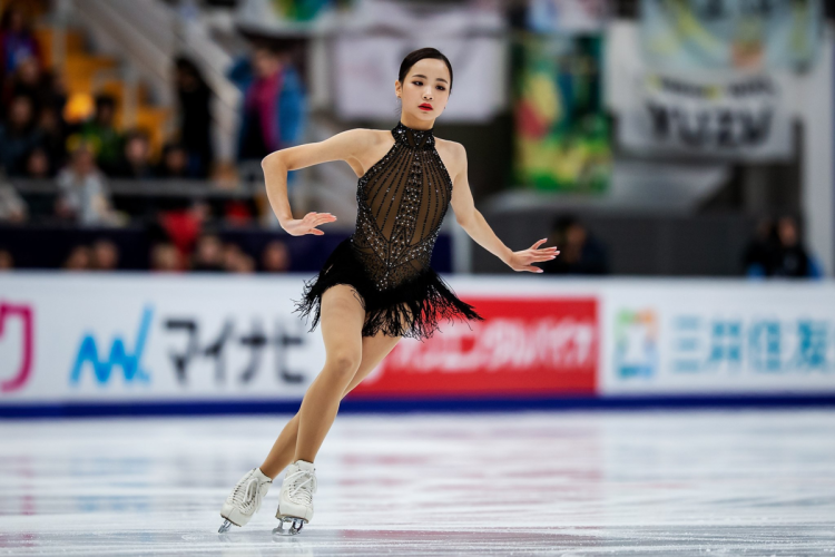 Фигуристка кореянка Лим Ын Су