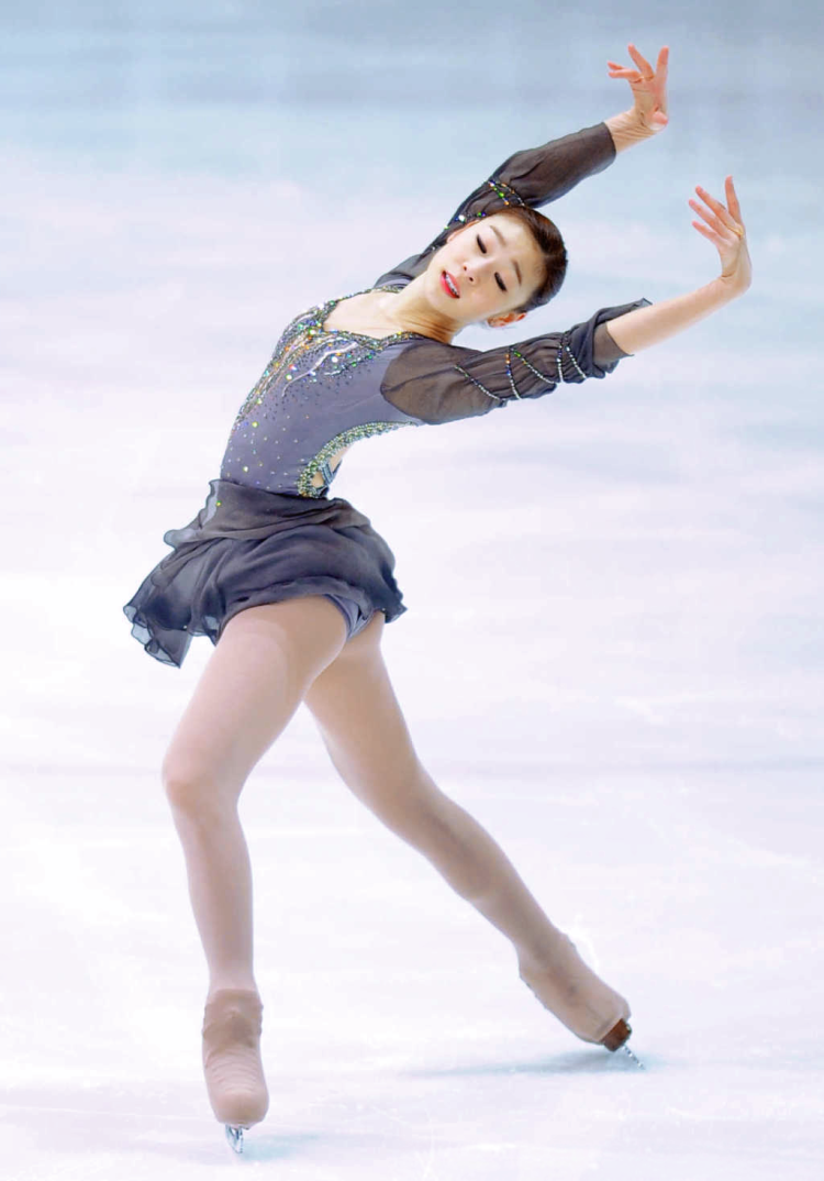Yuna Kim фигуристка