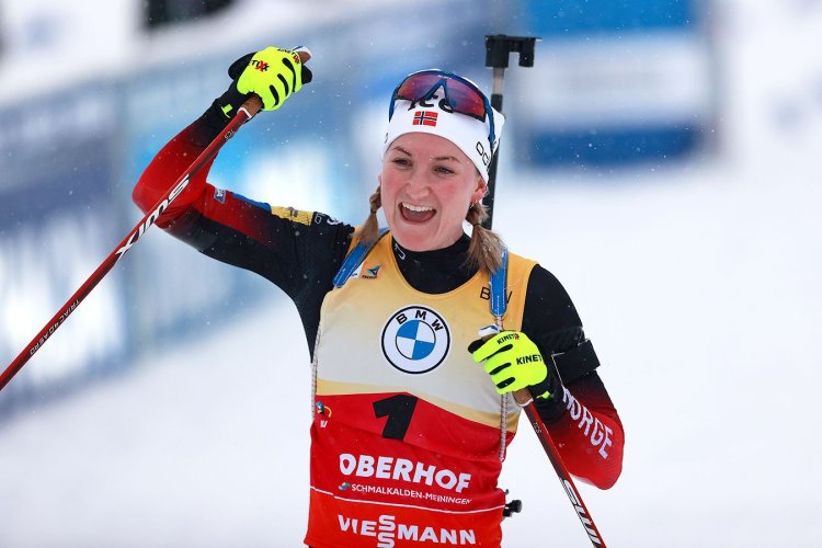 Марте Ульсбю-Ройселанн биатлон