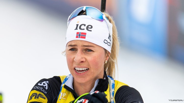 Французская биатлонистка Сандрин Байи