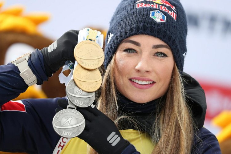 Биатлонистка Доротея Вирер