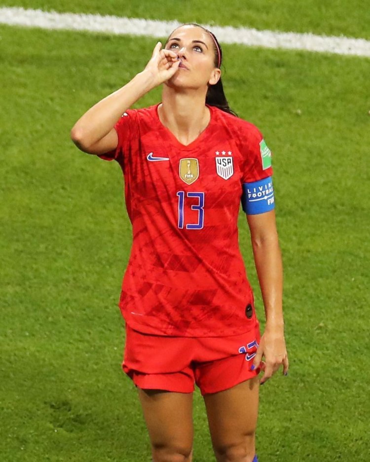 Алекс Морган в Барселоне