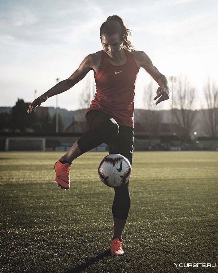 Женский футбол Эстетика