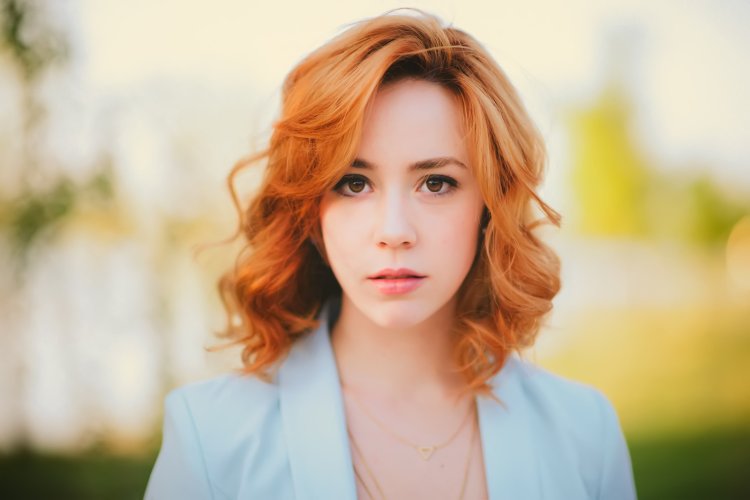 Кареглазые с рыжими волосами