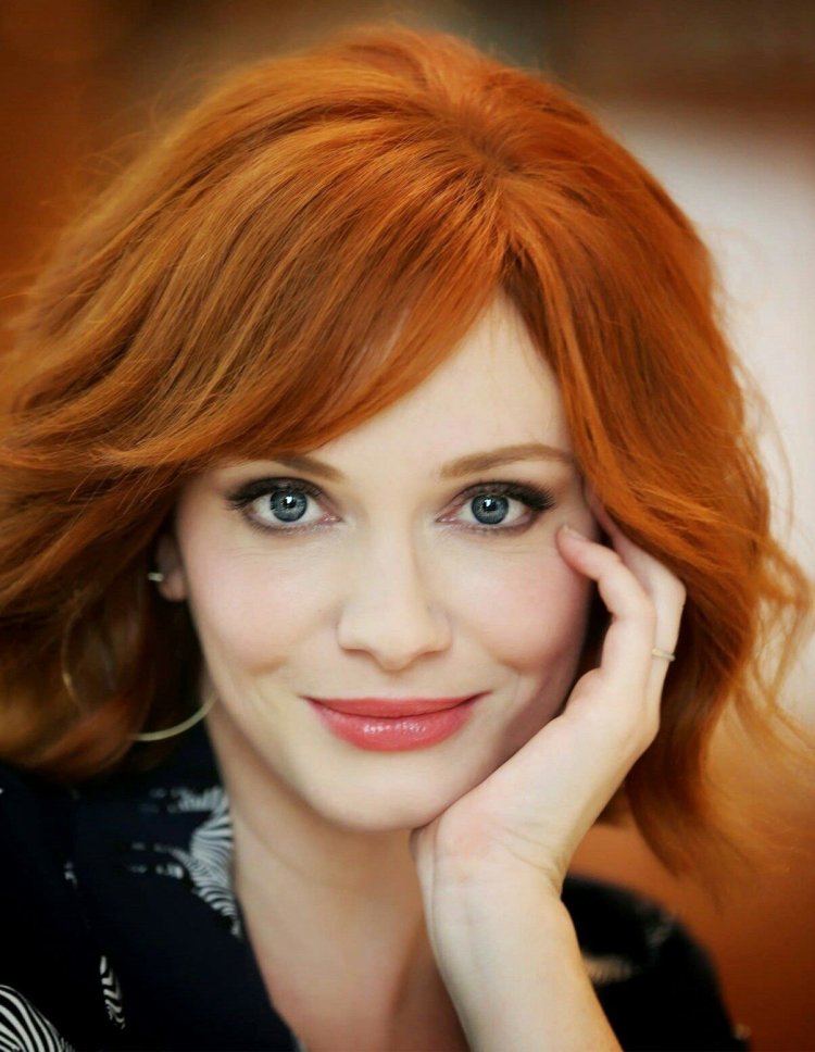 Кристина Хендрикс цвет волос