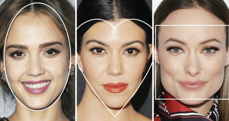 Ромбовидный овал лица