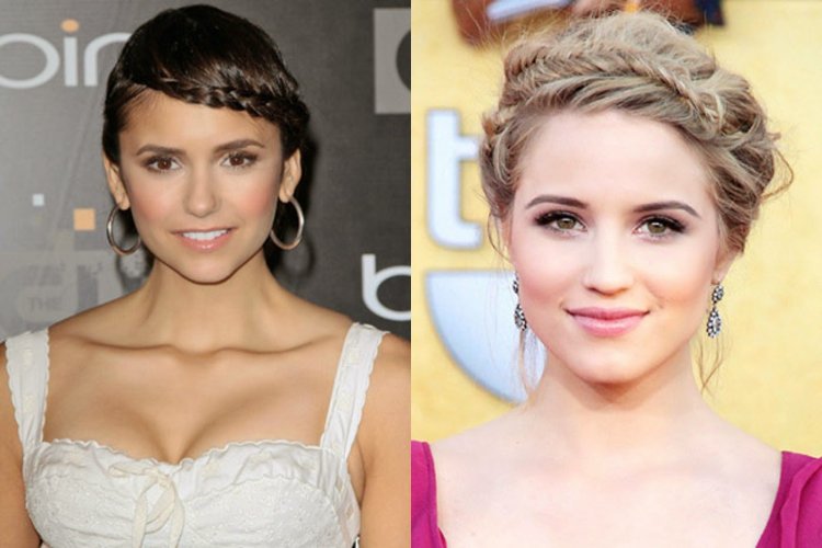 Челка для широкого лица