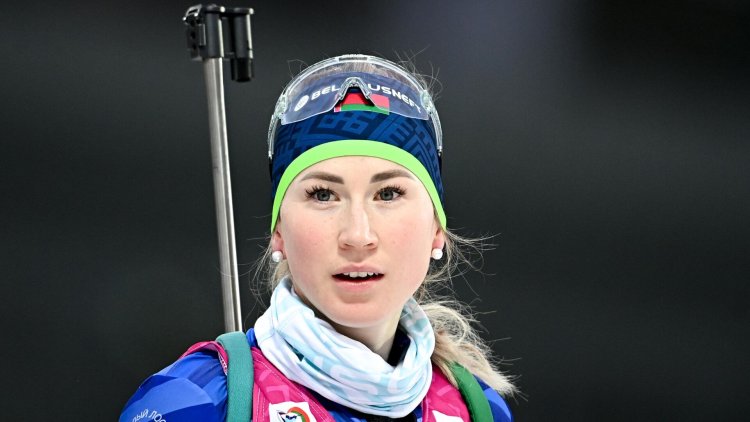 Динара алимбекова биатлонистка