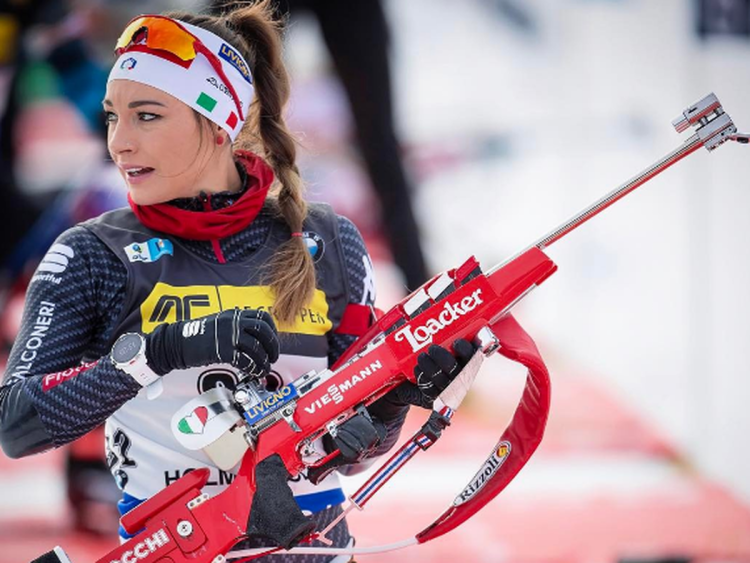 Спортсменка лыжница