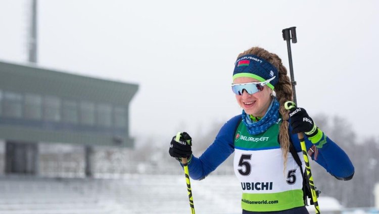 Динара алимбекова биатлон