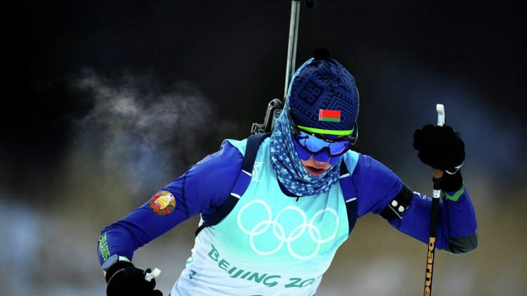 Динара Алимбекова биатлон